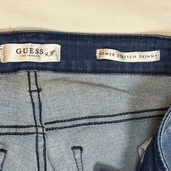 GUESS 28 Women’s Skinny – Soft Stretch Denim Style blue jeans - Picture 5 of 8